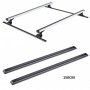 Βάσεις Τοποθέτησης Μπαρών CRUZ "T-Tracks" 941-323 200cm 2 Τεμάχια