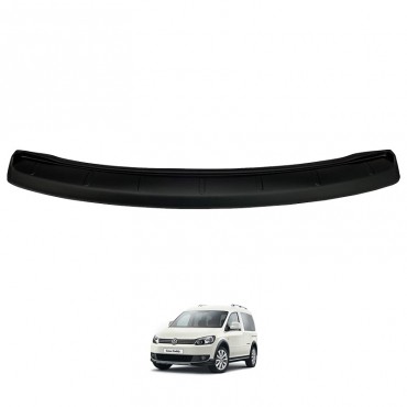 Προστατευτικό Πίσω Προφυλακτήρα Για VW Caddy 2015-2020 Από Abs Πλαστικό Μαύρο