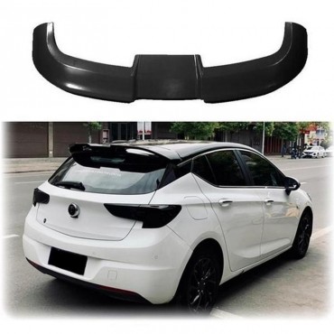 Αεροτομή Οροφής Για Opel Astra K 15-21 "Oetinger" Look Μαύρη Γυαλιστερή Από Abs Πλαστικό