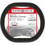 Κάλυμμα Τιμονιού Αυτοκινήτου Ασύμμετρο Double D Swiss Drive Δερματίνη Λείο Μαύρο Κατάλληλο για Μοντέλα Peugeot 2019+
