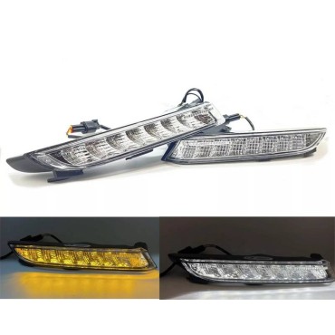 DRL Set Για VW Scirocco 14-17 R20 Look Προφυλακτήρα 2 Τεμάχια