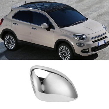 Καπάκι Καθρέφτη Για Fiat 500 X 2015-2019 / 2019+ Χρώμιο Δεξί 1 Τεμάχιο