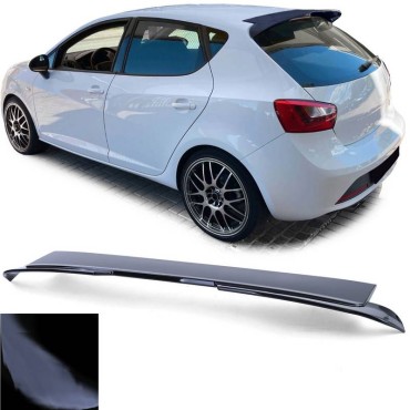 Αεροτομή Οροφής Για Seat Ibiza 6J / 6P 5D 08-17 Cupra Look Piano Black Από Abs Πλαστικό