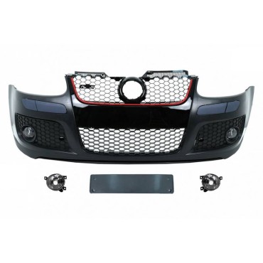 Μπροστινός Προφυλακτήρας Για VW Golf V (5) 03-08 GTI Look Με Μάσκα & Προβολείς Ομίχλης