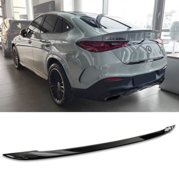 Διακοσμητικό Τριμ Πόρτας Πορτ-Παγκάζ Για Mercedes-Benz GLC C254 Coupe 22+ Black Mirror Από Ανοξείδωτο Ατσάλι (Stainless Steel)