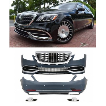 Body Kit Για Mercedes-Benz S-Class W222 13-17 Facelift 17-20 Maybach Look