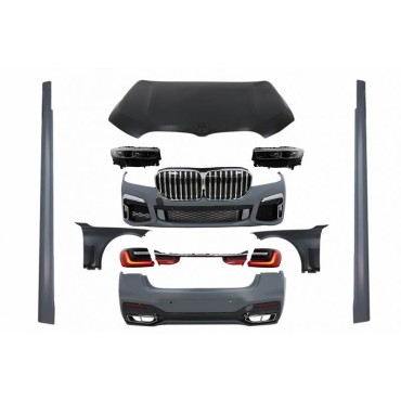 Body Kit Για Bmw 7 G12 (2015-2019) Conversion to G12 LCI 2020 Design Προυλακτήρες, Φτερά, Καπό, Φανάρια
