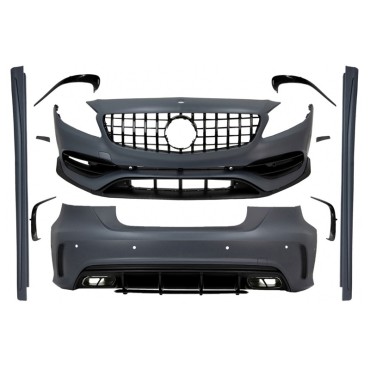 Body kit Για Mercedes-Benz A-Class W176 12-18 A45s Amg Facelift Look Black Edition