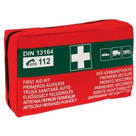 Φαρμακείο Πρώτων Βοηθειών Με Πιστοποίηση Din 13164 24.5 x16 x 7cm Car+ Με 39 Είδη 2707300