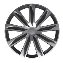 Τάσια Τροχών Αυτοκινήτου 15" Raze 113796 Ασημί & Mαύρο CBX 4 Τεμάχια