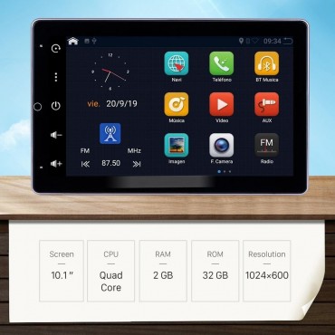 Bizzar Multimedia 2DIN Deckless Tablet OEM VW Group Android