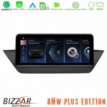 Bizzar Plus Edition BMW X1 E84 (με εργ.οθόνη) Android13 (8+128GB) Navigation Multimedia 10.25" HD Anti-reflection