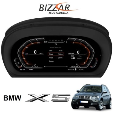 BMW X5 E70 2007-2013 Digital LCD Instrument Cluster 12,3" με HD οθόνη 1920*720