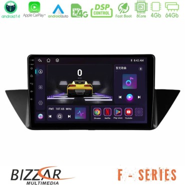Bizzar F Series 8Core Android14 4+64GB  BMW Χ1 E84 Navigation Multimedia Tablet 10" Με Carplay &amp; Android Auto