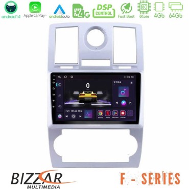 Bizzar F Series 8Core Android14 4+64GB  Chrysler 300C Navigation Multimedia Tablet 9" Με Carplay &amp; Android Auto