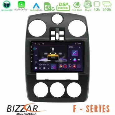 Bizzar F Series 8Core Android14 4+64GB  Chrysler PT-Cruiser 2000-2005 Navigation Multimedia Tablet 9" Με Carplay & Android Auto Με Carplay & Android Auto