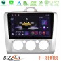 Bizzar F Series 8Core Android14 4+64GB Ford Focus Manual AC Navigation Multimedia Tablet 9" Με Carplay & Android Auto