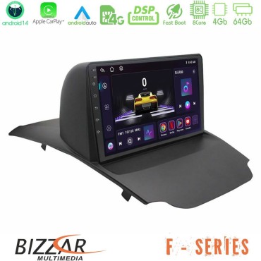 Bizzar F Series 8Core Android14 4+64GB  Ford Ecosport 2014-2017 Navigation Multimedia Tablet 10" Με Carplay &amp; Android Auto