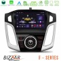 Bizzar F Series 8Core Android14 4+64GB Ford Focus 2012-2018 Navigation Multimedia Tablet 9" Με Carplay &amp; Android Auto