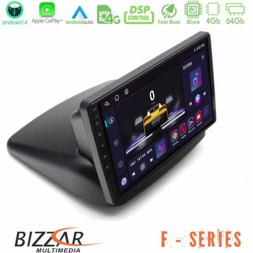 Bizzar F Series 8Core Android14 4+64GB  Fiat Doblo 2002-2009 Navigation Multimedia Tablet 10" Με Carplay &amp; Android Auto