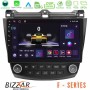 Bizzar F Series 8Core Android14 4+64GB Honda Accord 2002-2008 Navigation Multimedia Tablet 10" Με Carplay & Android Auto