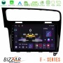 Bizzar F Series 8Core Android14 4+64GB  VW GOLF 7 Navigation Multimedia Tablet 10" Με Carplay & Android Auto