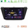 Bizzar F Series 8Core Android14 4+64GB  Vw Tiguan 2016-2022 Navigation Multimedia Tablet 10" ฮฮต Carplay & Android Auto