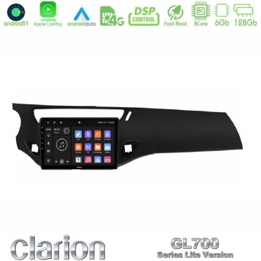 Clarion GL700 Lite Series 8Core Android11 6+128GB Citroen C3/DS3 2009-2016 Navigation Multimedia Tablet 9" Με Carplay &am