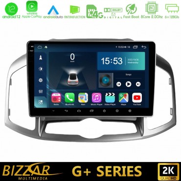 Bizzar G+ Series Chevrolet Captiva 2012-2016 8Core Android12 6+128GB Navigation Multimedia Tablet 10" Bizzar G+ Series Chevrolet Captiva 2012-2016 8Core Android12 6+128GB Navigation Multimedia Tablet 10"