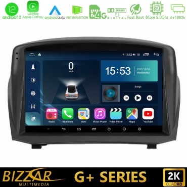 Bizzar G+ Series Ford Fiesta 2008-2016 8core Android14 6+128GB Navigation Multimedia Tablet 9" (Oem Style)
