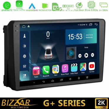 Bizzar G+ Series Ford 2007-&gt; 8core Android12 6+128GB Navigation Multimedia Tablet 9"