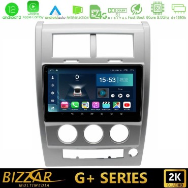 Bizzar G+ Series Jeep Cherokee (KK) 2008-2012 8Core Android12 6+128GB Navigation Multimedia Tablet 10"