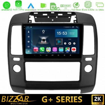 Bizzar G+ Series Nissan Navara 8core Android12 6+128GB Navigation Multimedia Tablet 9" Bizzar G+ Series Nissan Navara 8core Android12 6+128GB Navigation Multimedia Tablet 9"