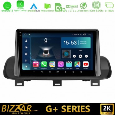 Bizzar G+ Series Nissan Qashqai J12 &amp; X-Trail T33 8core Android12 6+128GB Navigation Multimedia Tablet 10"