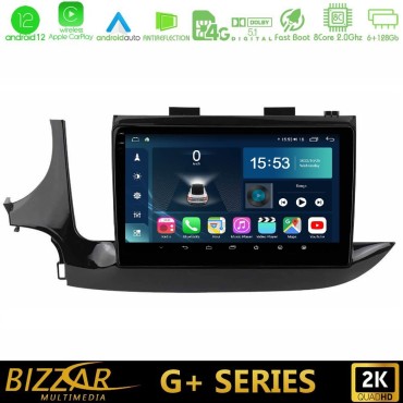 Bizzar G+ Series Opel Mokka 2016-2020 8core Android12 6+128GB Navigation Multimedia Tablet 9"