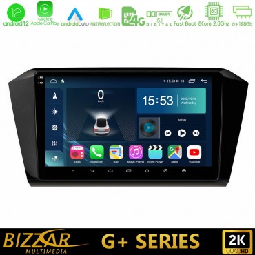 Bizzar G+ Series VW Passat 8core Android12 6+128GB Navigation Multimedia Tablet 10" Bizzar G+ Series VW Passat 8core Android12 6+128GB Navigation Multimedia Tablet 10"