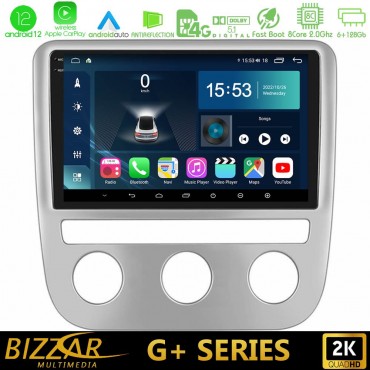 Bizzar G+ Series VW Scirocco / Eos 8Core Android12 6+128GB Navigation Multimedia Tablet 9"