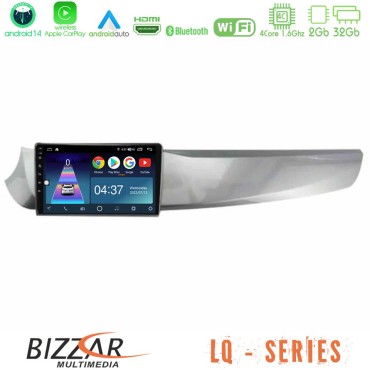 Bizzar LQ Series 4Core Android14 2+32GB Alfa Romeo Giulietta 2010-2014 Navigation Multimedia Tablet 9" Με Carplay &amp; Android Auto
