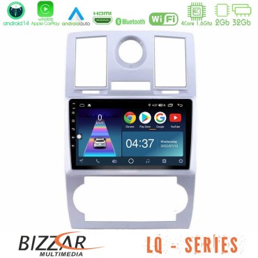 Bizzar LQ Series 4Core Android14 2+32GB Chrysler 300C Navigation Multimedia Tablet 9" Με Carplay &amp; Android Auto