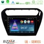 Bizzar LQ Series 4Core Android14 2+32GB Citroen C-Elysee / Peugeot 301 Navigation Multimedia Tablet 9" Με Carplay &amp; Android Auto (Μαύρο))