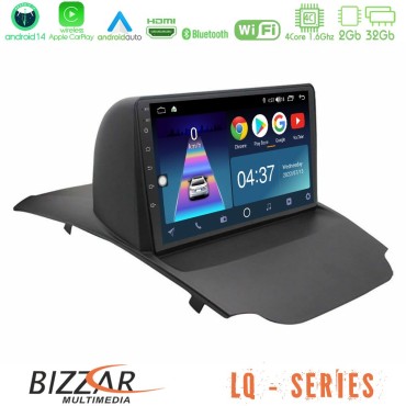 Bizzar LQ Series 4Core Android14 2+32GB Ford Ecosport 2014-2017 Navigation Multimedia Tablet 10" Με Carplay &amp; Android Auto