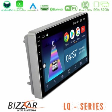Bizzar LQ Series 4Core Android14 2+32GB Opel Astra/Corsa/Antara/Zafira Navigation Multimedia Tablet 9" Με Carplay &amp; Android Auto