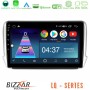 Bizzar LQ Series 4Core Android14 2+32GB Peugeot 208/2008 Navigation Multimedia Tablet 10" Με Carplay &amp; Android Auto