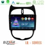 Bizzar LQ Series 4Core Android14 2+32GB Peugeot 206 Navigation Multimedia Tablet 9" Με Carplay & Android Auto