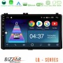 Bizzar LQ Series 4Core Android14 2+32GB Toyota Corolla/Auris 2017-2019 Navigation Multimedia Tablet 9" Με Carplay & Android Auto
