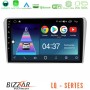 Bizzar LQ Series 4Core Android14 2+32GB Toyota Avensis T25 02/2003–2008 Navigation Multimedia Tablet 9" Με Carplay & Android Auto