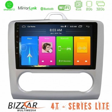 Bizzar 4T Series Ford Focus Auto AC 4Core Android13 2+32GB Navigation Multimedia Tablet 9"