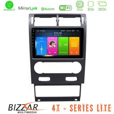 Bizzar 4T Series Ford Mondeo 2004-2007 4Core Android13 2+32GB Navigation Multimedia Tablet 9"