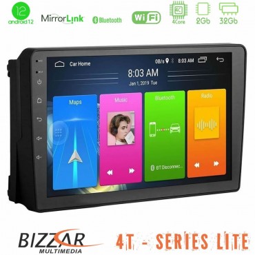 Bizzar 4T Series Ford 2007-&gt; 4core Android13 2+32GB Navigation Multimedia Tablet 9"