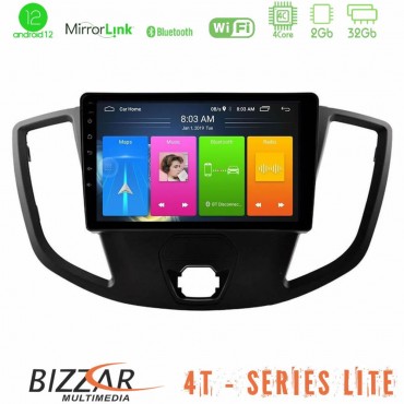 Bizzar 4T Series Ford Transit 2014-&gt; 4core Android13 2+32GB Navigation Multimedia Tablet 9"